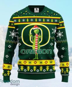Oregon Ducks Funny Grinch Christmas Ugly Sweater Gift For Men And Women