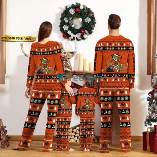 Oregon State Beavers Pajamas Sport Team Pajama Set Christmas Gift For Family Custom Name Unique Gift Product Photo 2