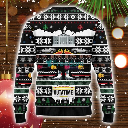 Outatime Ugly Christmas Sweater Amazing Gift Family Christmas Gift Product Photo 2