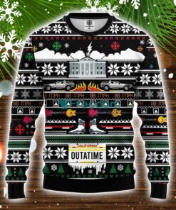 Outatime Ugly Christmas Sweater Amazing Gift Family Christmas Gift