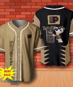 Peet’s Coffee Snoopy Baseball Jersey for All Genders