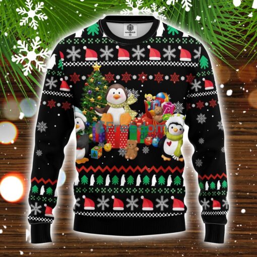 Penguin Cute Ugly Christmas Sweater Amazing Gift Idea Christmas Gift Product Photo 1