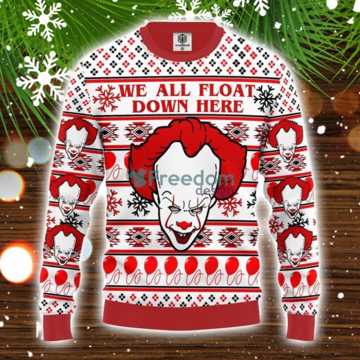 Pennywise Horror Ugly Christmas Sweater Amazing Gift Idea Christmas Gift Product Photo 1