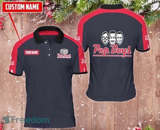 Pep Boys Custom Name Team Working Shirt 3D Polo Shirt Golf Polo Product Photo 1