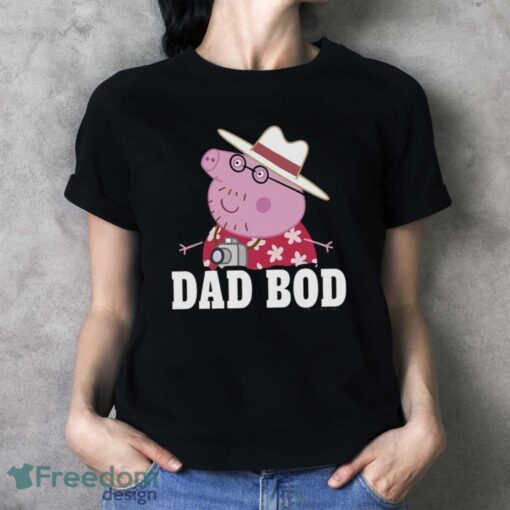 Peppa Pig Father's Day Dad Bod T-shirt - Ladies T-Shirt