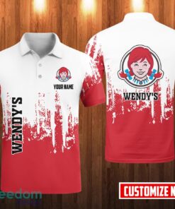 PERSONALIZED Custom Name wendy’s 3D Polo Shirt Golf Lover Gift