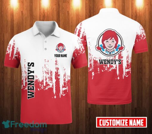 PERSONALIZED Custom Name wendy's 3D Polo Shirt Golf Lover Gift Product Photo 1