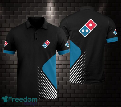 PERSONALIZED domino's pizza 3D Polo Shirt Golf Lover Gift Product Photo 1