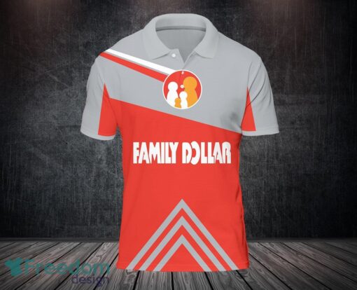 Personalized Family Dollar All Over Print 3D Polo Shirt Product Photo 1