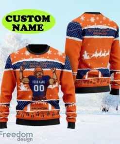 Personalized NFL Denver Broncos All I Need For Christmas Ugly Christmas Sweater Perfect Gift For Football Big Fans