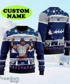 Personalized NFL Indianapolis Colts All I Need For Christmas Ugly Christmas Sweater Perfect Gift For Football Big Fans