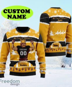 Personalized NFL Pittsburgh Steelers All I Need For Christmas Ugly Christmas Sweater Perfect Gift For Football Big Fans