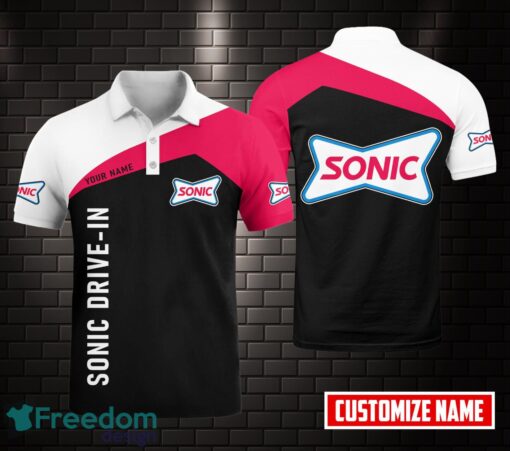 PERSONALIZED sonic drive-in Custom Name 3D Polo Shirt Golf Lover Gift Product Photo 1