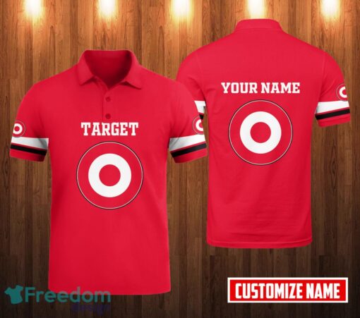 PERSONALIZED target AOP 3D Polo Shirt Unique Gift Golf Polo Shirt Product Photo 1