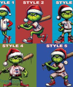 Philadelphia Phillies Grinch Style Knitted Christmas Sweater AOP Gift For Adult image Philadelphia Phillies Grinch Style Knitted Christmas Sweater AOP Gift For Adult - Philadelphia PhilliesMulti Grinch Ugly Christmas Sweater Gift Adult Photo 3