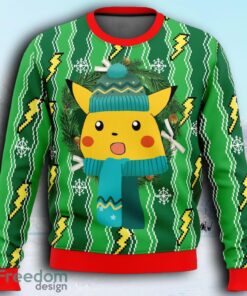 Pikachu Pokemon Ugly Christmas Sweaters 3D Super Hot