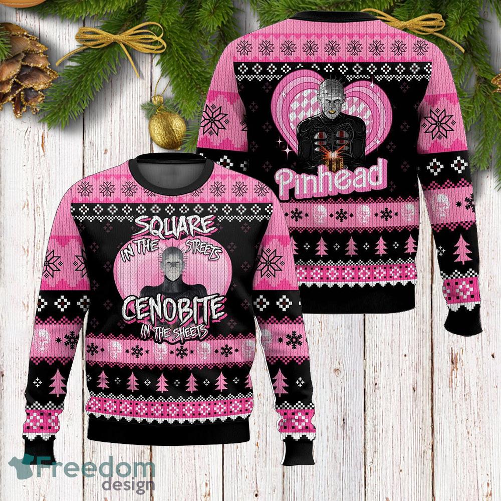 Pinhead – Hellraiser Ugly Sweater Knitted Christmas Sweater Gift For Adult - Pinhead – Hellraiser Ugly Sweater Knitted Christmas Sweater Gift For Adult