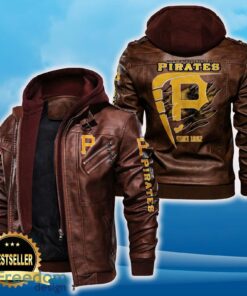 Pittsburgh Pirates Leather Jacket Black And Brown Color For Men And Women Gift Fans All OVer Print Gift Fans image Pittsburgh Pirates Leather Jacket Black And Brown Color For Men And Women Gift Fans All OVer Print Gift Fans - Pittsburgh Pirates Leather Jacket_2