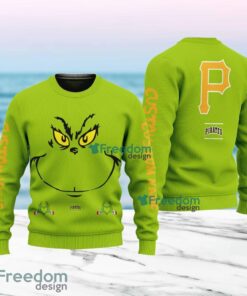 Pittsburgh Pirates MLB Ginch Face Funny Custom Name Ugly Sweater Merry Chistmas Gift For Fans