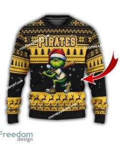 Pittsburgh Pirates Multi Grinch Knitted Xmas Sweater Gift For Men And Women