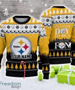 Pittsburgh Steelers Knitted Sweater For Men Women Fans Gift Christmas