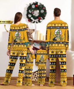 Pittsburgh Steelers Pajamas Sport Team Pajama Set Christmas Gift For Family Custom Name Unique Gift Product Photo 2