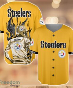 Pittsburgh Steelers Wave Player Baseball Jersey Shirt For Team Product Photo 1