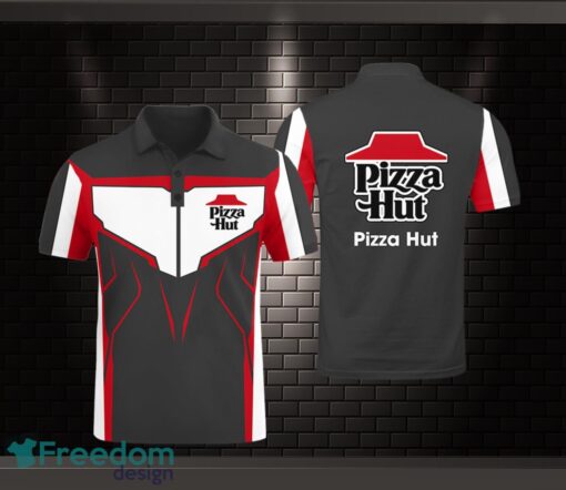 Pizza Hut AOP 3D Polo Shirt Unique Gift Golf Polo Shirt Product Photo 1