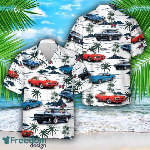 Pontiac GTO 1969 Hawaiian Shirt 3D Printed Beach Lover Gift Product Photo 1