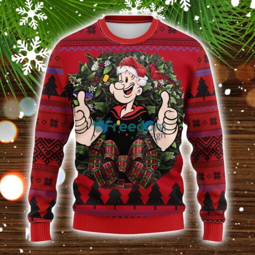 Popeye The Sailor Man Noel Mc Ugly Christmas Sweater Christmas Gift Product Photo 1