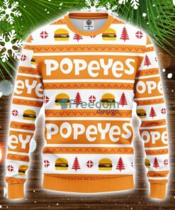 Popeyes Ugly Christmas Sweater Amazing Gift Idea Christmas Gift Product Photo 1