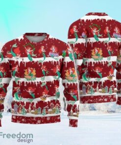 Princess Ariel Xmas Sweater, The Little Mermaid Sweater