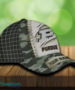 Purdue Boilermakers 3D Hat And Cap Beach Design Camo Green For Fans Gift Custom Name - Purdue Boilermakers 3D Hat And Cap Camo_4