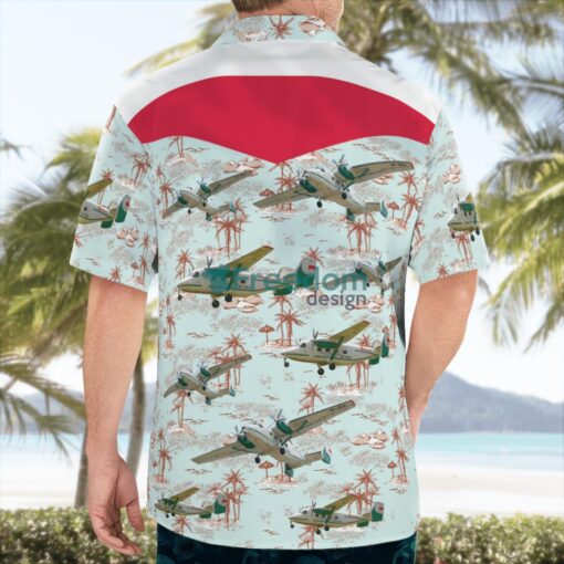 PZL M28 Skytruck Polish Air Force Hawaiian Shirt Product Photo 2