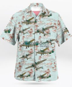 PZL M28 Skytruck Polish Air Force Hawaiian Shirt Product Photo 3