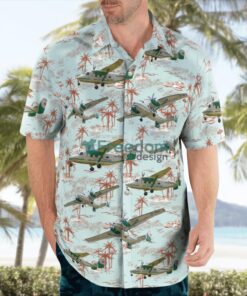 PZL M28 Skytruck Polish Air Force Hawaiian Shirt Product Photo 4