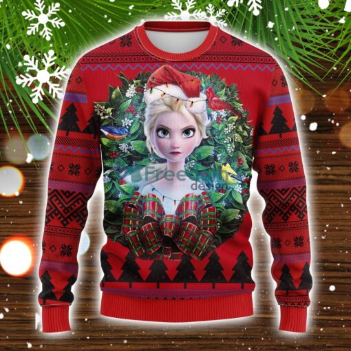 Queen Elsa Frozen 2 Noel Mc Ugly Christmas Sweater Christmas Gift Product Photo 1