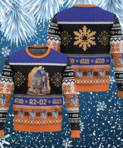 R2-D2 Star Wars Ugly Sweater Ugly Christmas 3D Sweater Gift For Men And Women