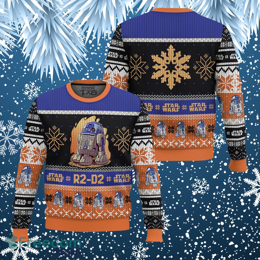 R2-D2 Star Wars Ugly Sweater Ugly Christmas 3D Sweater Gift For Men And Women - R2-D2 Star Wars Ugly Sweater Ugly Christmas 3D Sweater Gift For Men And Women