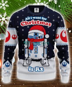 R2 Star Wars Xmas Ugly Christmas Sweater Amazing Gift Idea Christmas Gift Product Photo 1