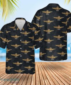 RAF Badge Hawaiian Shirt And Shorts Beach Gift Product Photo 1