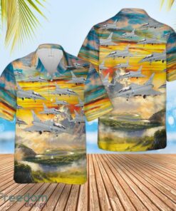 RAF Eurofighter Typhoon T3 Hawaiian Shirt And Shorts Beach Gift Product Photo 1