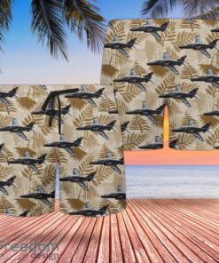 RAF Hawk T2 Hawaiian Shirt And Shorts Beach Gift Product Photo 2