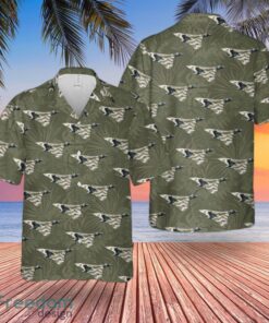 RAF Historical Avro Vulcan Hawaiian Shirt And Shorts Beach Gift