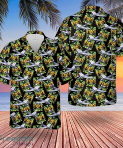 RAF Historical Hawker Hunter Hawaiian Shirt And Shorts Beach Gift