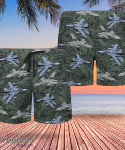 RAF Historical Tornado GR4 Hawaiian Shirt And Shorts Beach Gift Product Photo 2