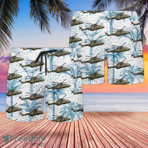 RAF Merlin HC3 Hawaiian Shirt And Shorts Beach Gift Product Photo 2