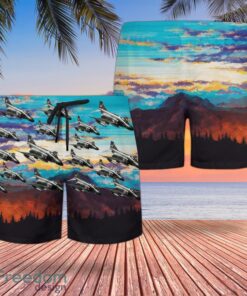 RAF Phantom FG.1 Hawaiian Shirt And Shorts Beach Gift Product Photo 2