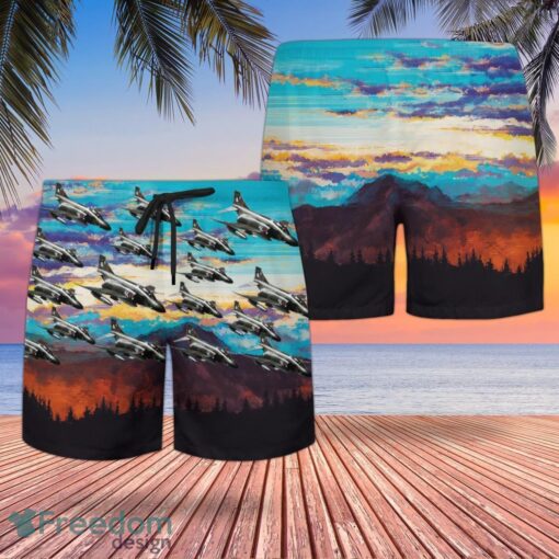 RAF Phantom FG.1 Hawaiian Shirt And Shorts Beach Gift Product Photo 2