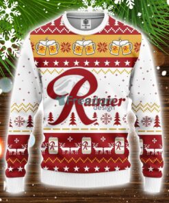 Rainier Beer Ugly Christmas Sweater Amazing Gift Idea Christmas Gift